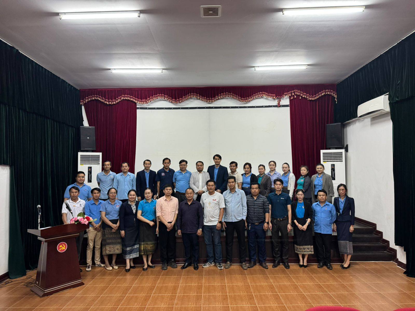 ວັນສ້າງຕັ້ງກໍາມະບານລາວ ຄົບຮອບ 70 ປີ ຂອງໜ່ວຍຮາກຖານກໍາມະບານກົມຮູບເງົາ